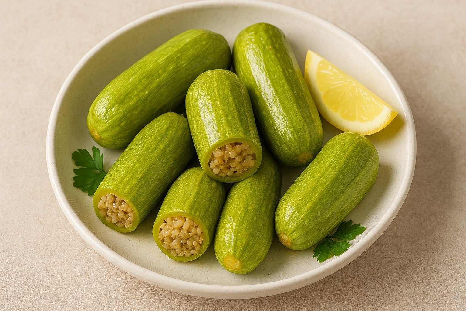 Stuffed Zucchini